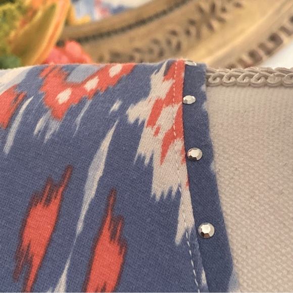 2/$20 RUBY RD. Colorful Women's Top Shirt XL - Picture 4 of 6